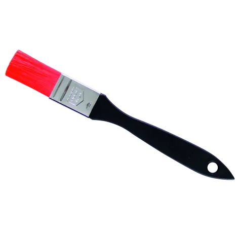 Pastry Brush; Red Nylon Bristle